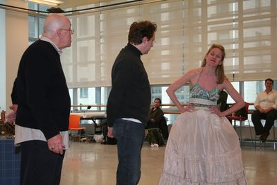 Conrad John Schuck, Don Stephenson and Lauren Kennedy Photo