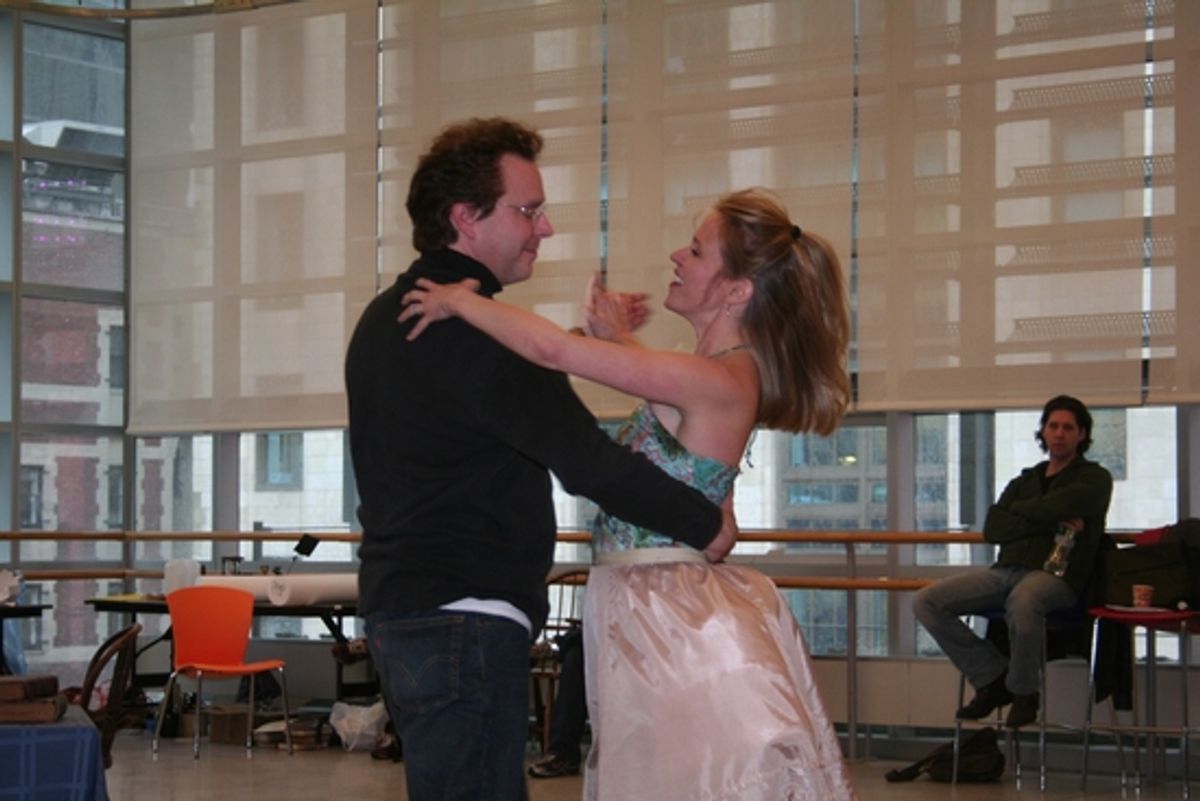 Don Stephenson and Lauren Kennedy at 