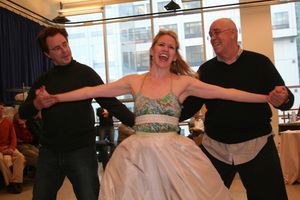 Don Stephenson, Lauren Kennedy and Conrad John Schuck Photo