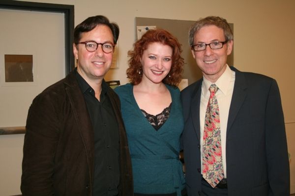 Gordon Greenberg, Kerry O'Malley and Patrick Parker Photo