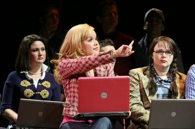 Megan Lewis, Becky Gulsvig, Gretchen Burghart and cast Photo