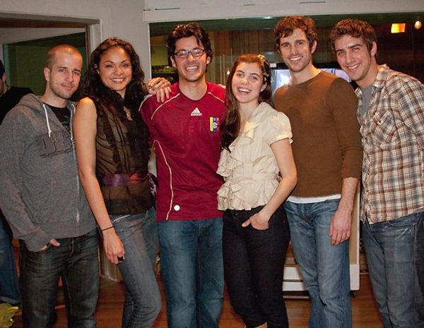 Curtis Holbrook, Karen Olivo, George Akram, Josefina Scaglione, Matt Cavenaugh, and C Photo