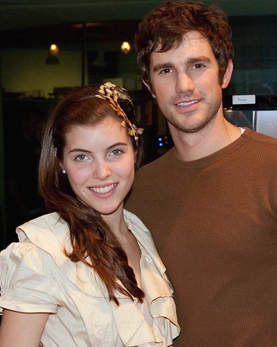 Josefina Scaglione and Matt Cavenaugh Photo