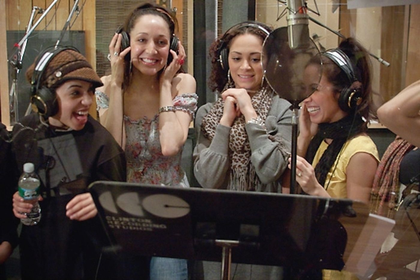 Photo Coverage: In The Recording Studio With The Broadway Cast Of WEST SIDE STORY!  Image