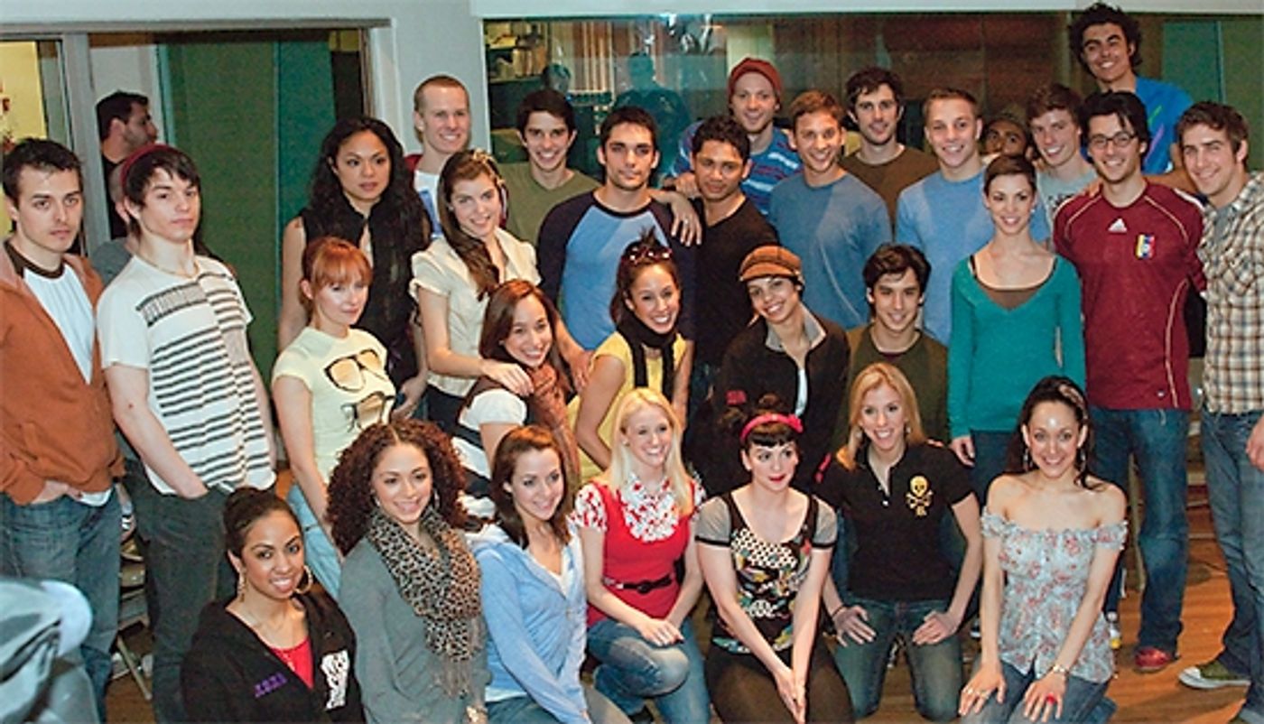 Photo Coverage: In The Recording Studio With The Broadway Cast Of WEST SIDE STORY!  Image
