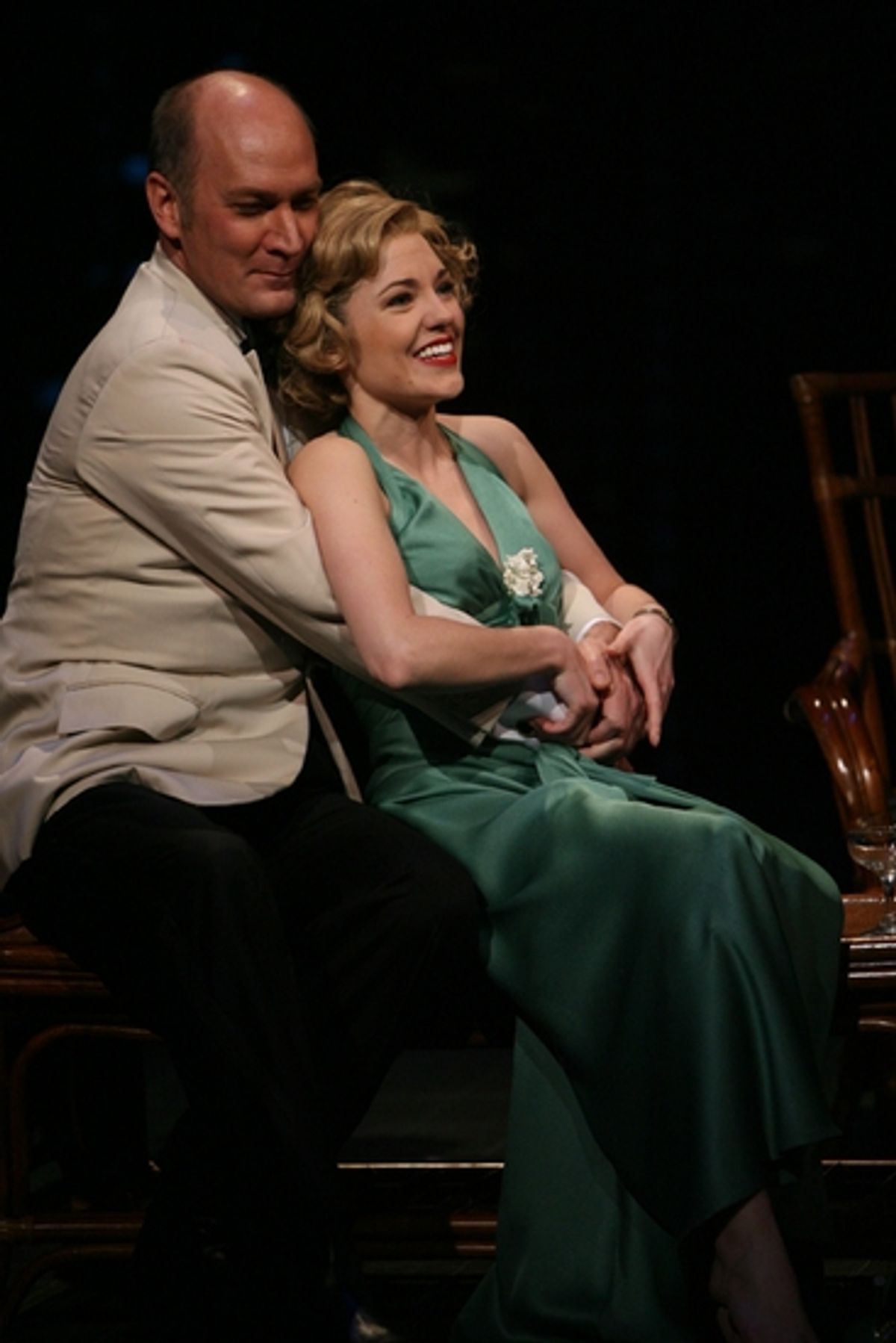 David Pittsinger and Laura Osnes at 