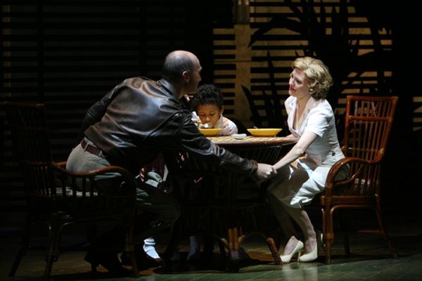 David Pittsinger, Luka Kain and Laura Osnes Photo