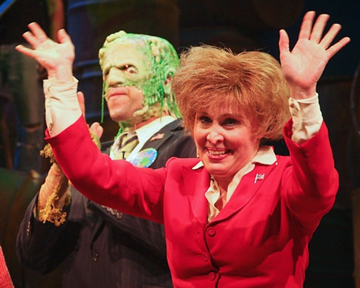 Nick Cordero and Nancy Opel at 