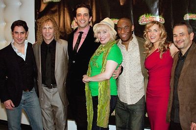 Matthew Saldivar, David Bryan, Nancy Opel, Demond Green, Sara Chase and Joe DiPietro Photo
