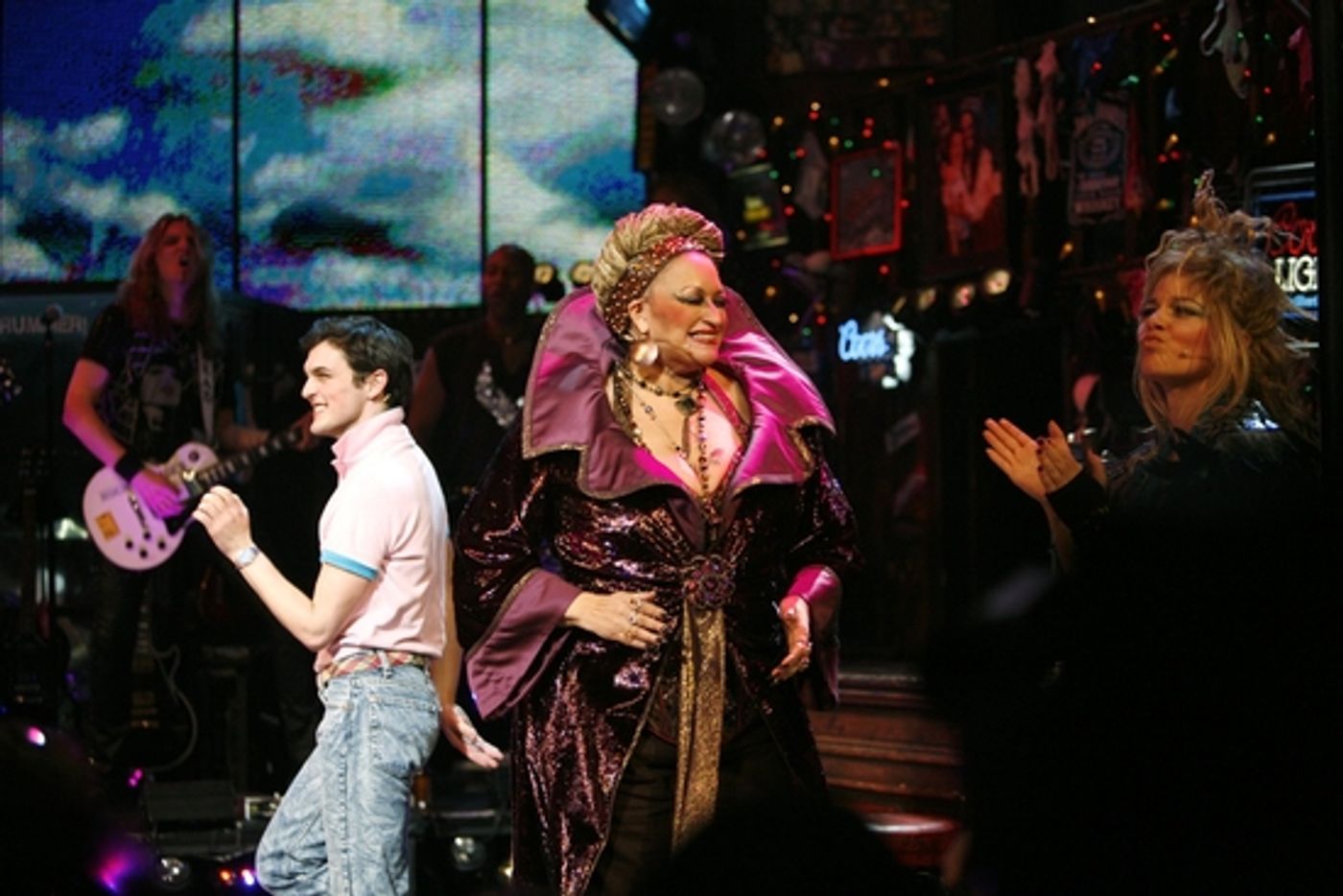 Photo Coverage: 'ROCK OF AGES' on Broadway - Opening Night Curtain Call!  Image