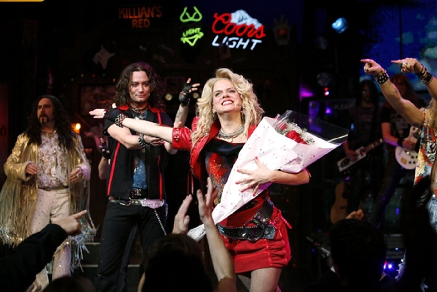 Photo Coverage: 'ROCK OF AGES' on Broadway - Opening Night Curtain Call!  Image