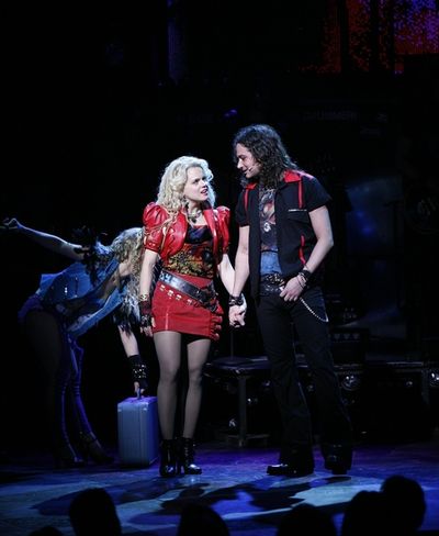 Amy Spanger and Constantine Maroulis Photo