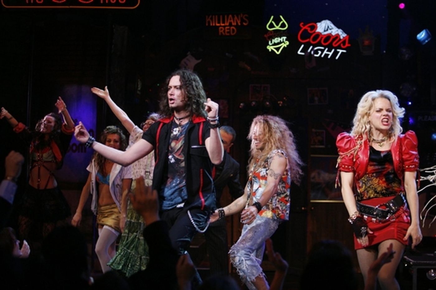 Photo Coverage: 'ROCK OF AGES' on Broadway - Opening Night Curtain Call!  Image