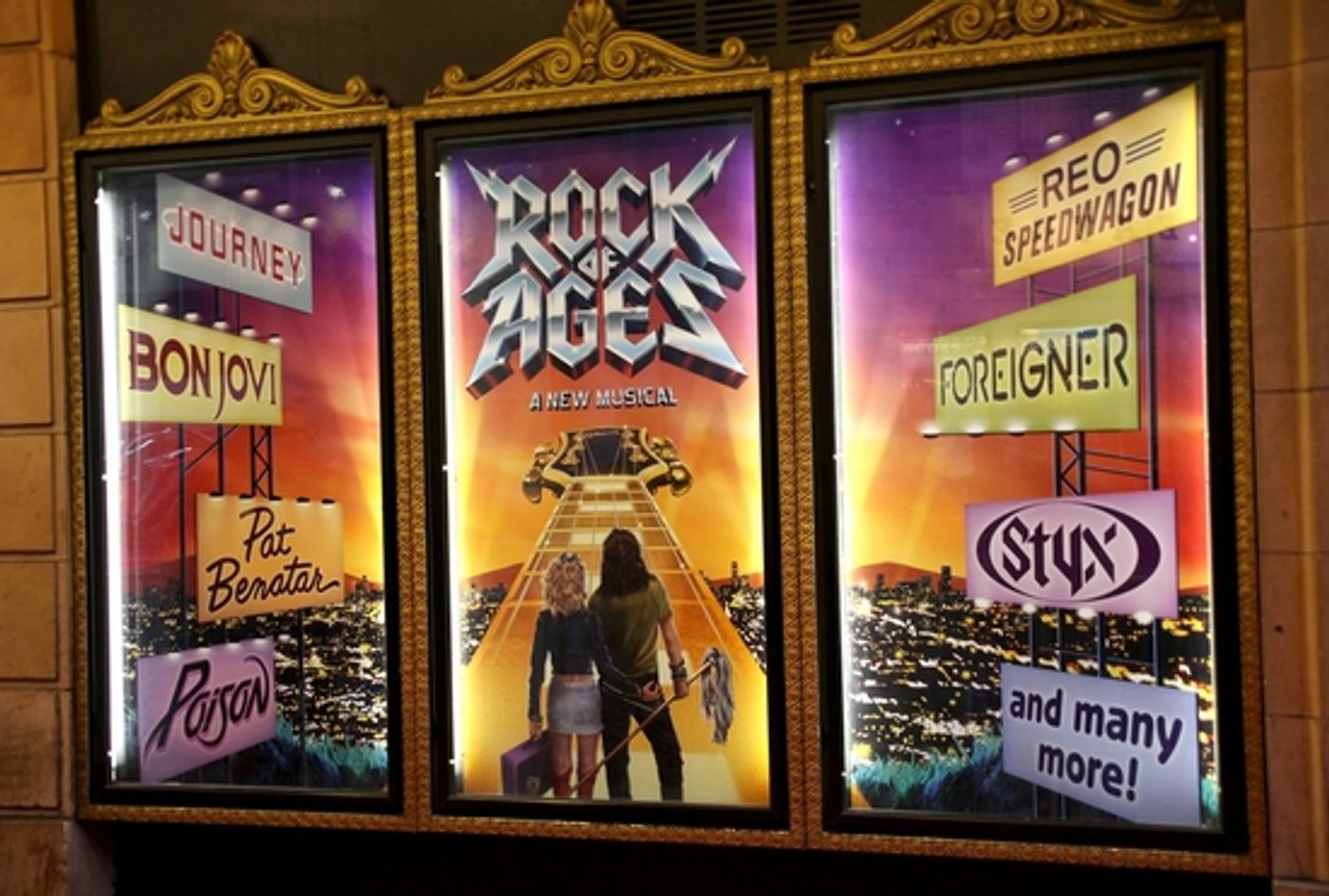 Photo Coverage: ROCK OF AGES Opening Night Arrivals Photo Coverage: ROCK OF AGES Opening Night Arrivals Image