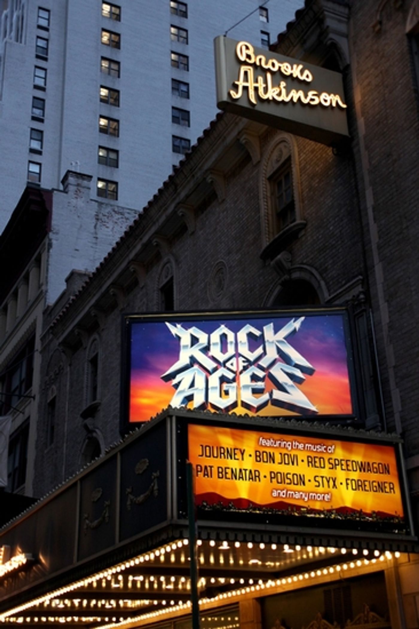 Photo Coverage: ROCK OF AGES Opening Night Arrivals Photo Coverage: ROCK OF AGES Opening Night Arrivals Image