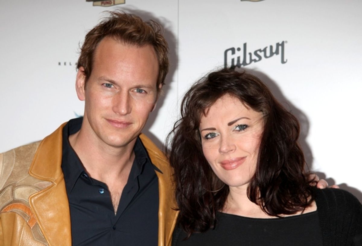 Patrick Wilson and Dagmara Dominczyk at 