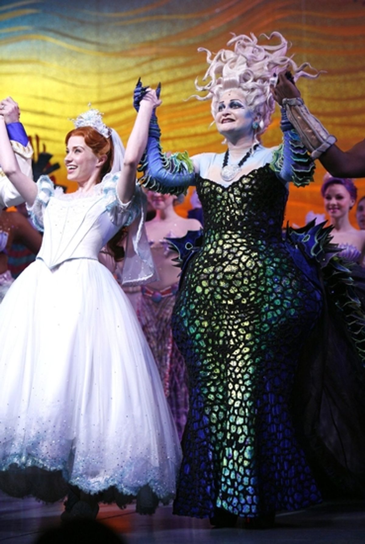 Sierra Boggess and Faith Prince at 