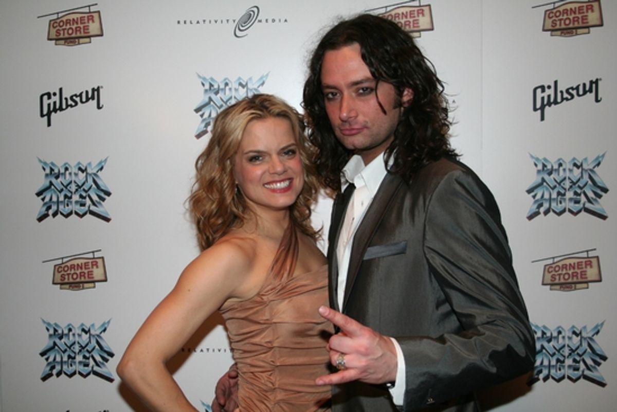 Any Spangler and Constantine Maroulis at 