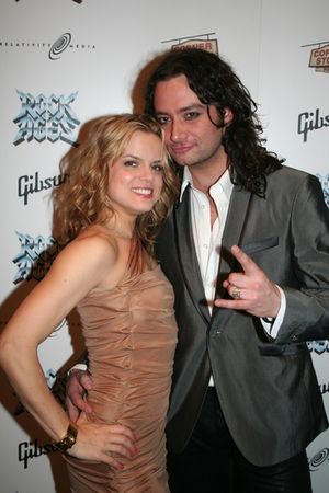 Amy Spangler and Constantine Maroulis Photo