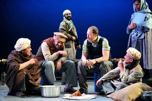 Ramon Tikaram, Paul Bhattacharjee, Danny Rahim, Daniel Betts, Vincent Ebrahim and Lol Photo