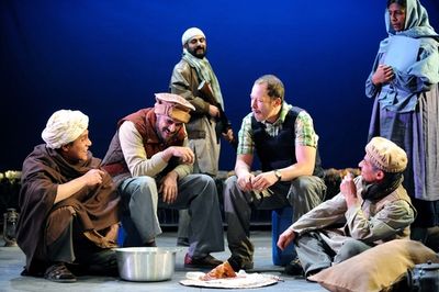 Ramon Tikaram, Paul Bhattacharjee, Danny Rahim, Daniel Betts, Vincent Ebrahim and Lol Photo