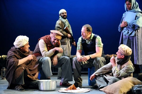 Ramon Tikaram, Paul Bhattacharjee, Danny Rahim, Daniel Betts, Vincent Ebrahim and Lol Photo