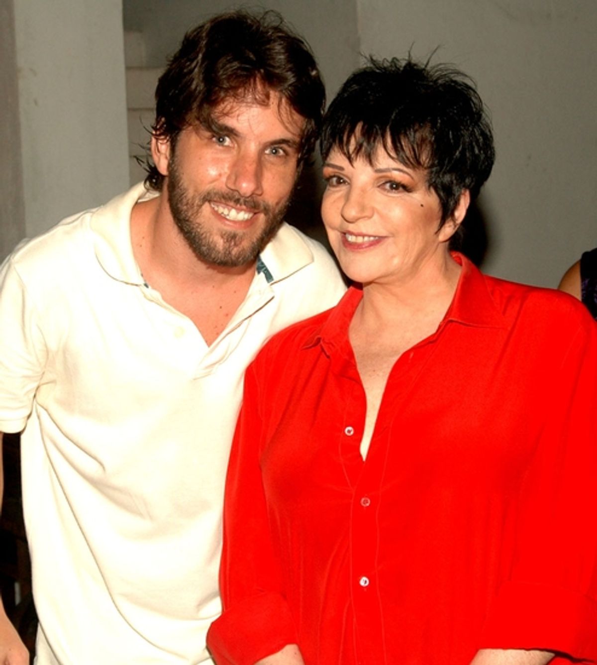 Celebrity photographer Guilherme Paranhos and Liza Minnelli at Liza Minnelli Visits Brazil for Series of Concerts!