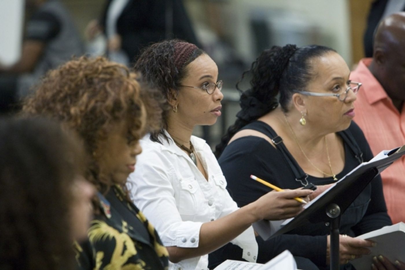 Photo Flash: Ain't Misbehavin Rehearsal At Center Theater Group Photo Flash: Ain't Misbehavin Rehearsal At Center Theater Group Image