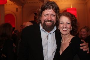 The Public Theater Artistic Director Oskar Eustis and Audrie Neenan ("Hildegarde") @ BroadwayWorld The Public Theater Artistic Director Oskar Eustis and Audrie Neenan ("Hildegarde") Photo