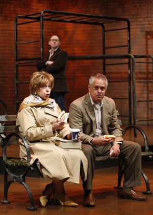 Arye Gross, background, Jenny O'Hara and Matthew Arkin @ BroadwayWorld Arye Gross, background, Jenny O'Hara and Matthew Arkin Photo