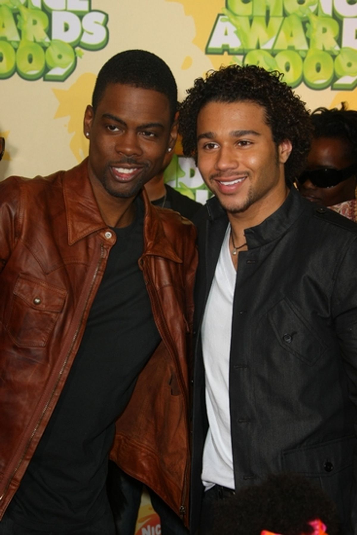 Chris Rock and Corbin Bleu at 