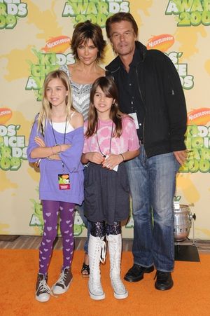 Lisa Rinna, Harry Hamlin with family @ BroadwayWorld Lisa Rinna, Harry Hamlin with family Photo