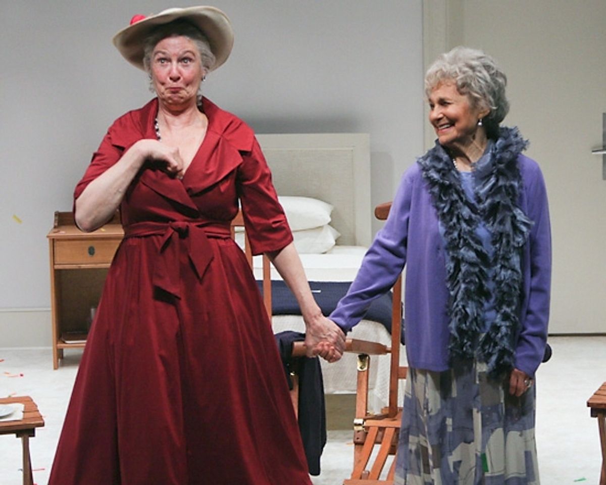 Jane Alexander and Lynn Cohen at 