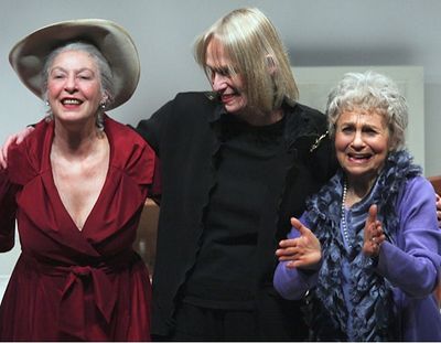 Jane Alexander, Tina Howe, and Lynn Cohen

 Photo