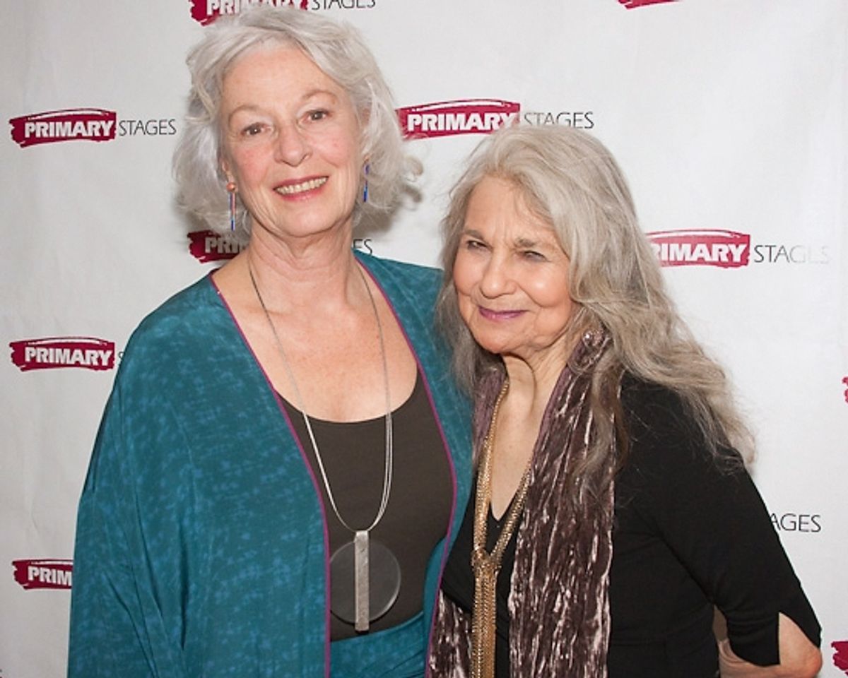 Jane Alexander and Lynn Cohen at 