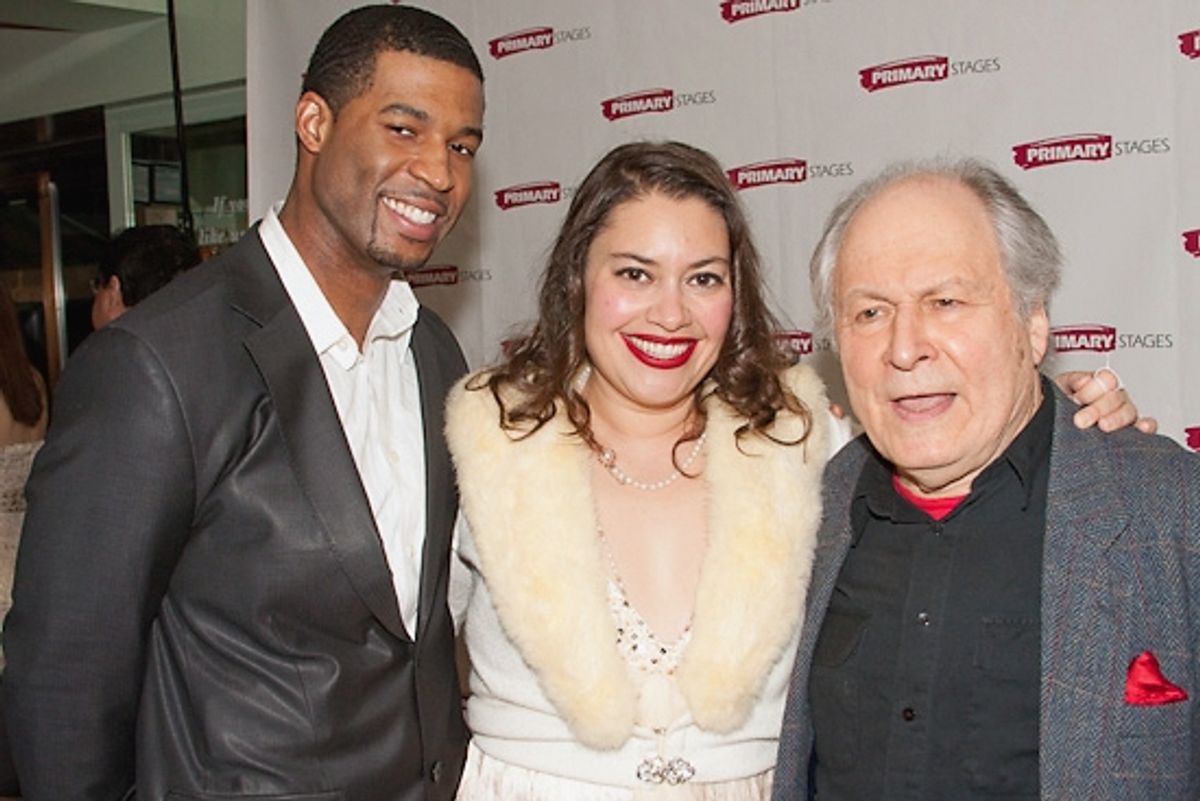 Robert Christopher Riley, Vanessa Aspillaga and David Margulies at 