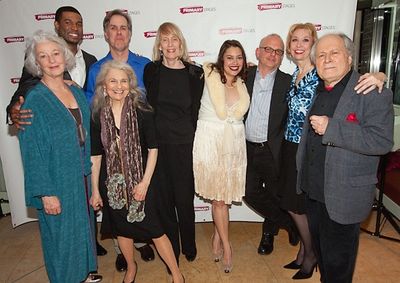 The company: Jane Alexander, Robert Christopher Riley, Lynn Cohen, Jack Gilpin, playw Photo