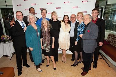 The Company: Andrew Leynse, Primary Stages Artistic Director, Jane Alexander, Robert  Photo