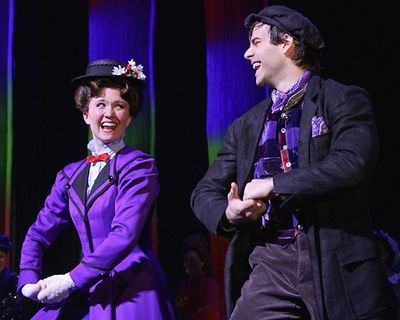 Scarlett Strallen and Adam Fiorentino Photo