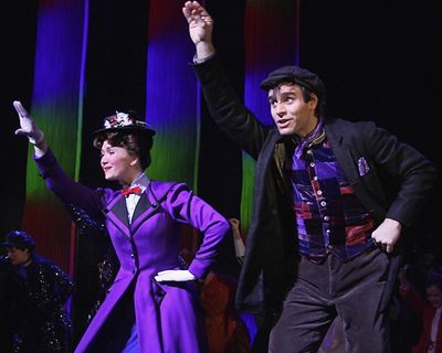 Scarlett Strallen and Adam Fiorentino Photo