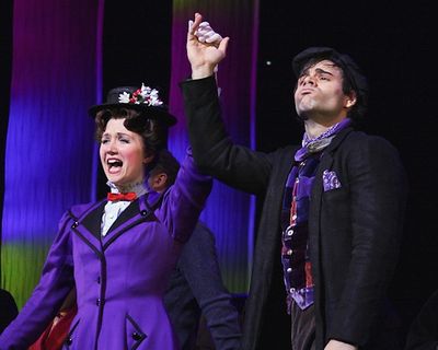 Scarlett Strallen and Adam Fiorentino Photo
