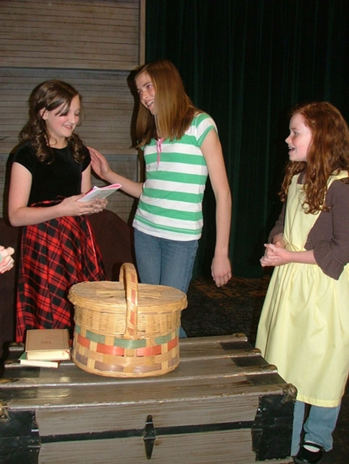 Sarah Conrad, Danielle Sedwick and Anna Crichton at 