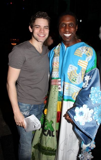 Jeremy Jordan and Andre Ward Photo