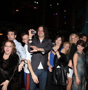 Constantine Maroulis and cast cheer Andre Ward on! @ BroadwayWorld Constantine Maroulis and cast cheer Andre Ward on! Photo