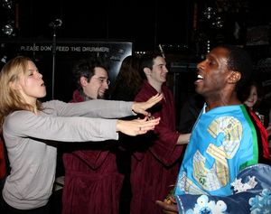 Amy Spanger and Andre Ward @ BroadwayWorld Amy Spanger and Andre Ward Photo