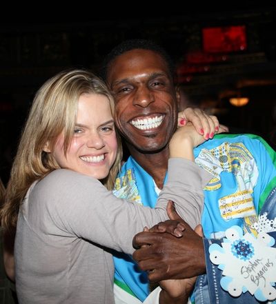 Amy Spanger and Andre Ward

 Photo