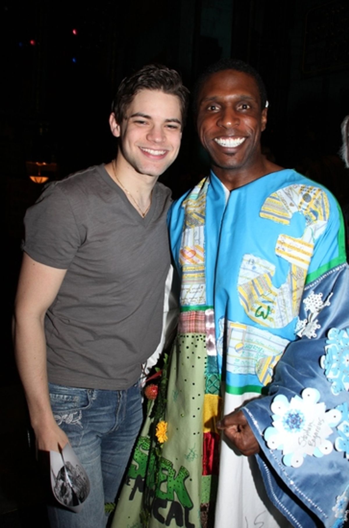 Jeremy Jordan and Andre Ward at 