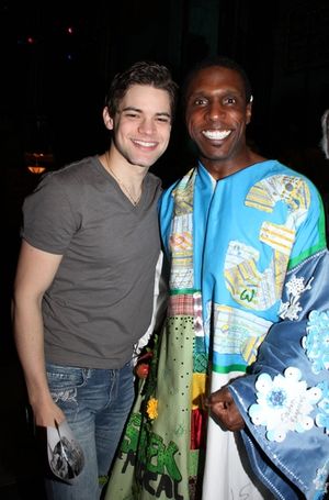 Jeremy Jordan and Andre Ward @ BroadwayWorld Jeremy Jordan and Andre Ward Photo