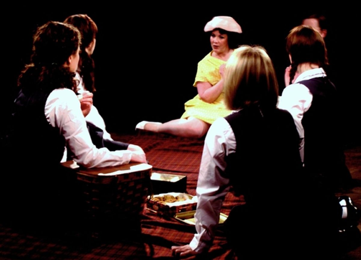 Patricia Austin, Cynthia Blackewell, Jessica Bennett, Annie DiMaria, and Simone Roos at 