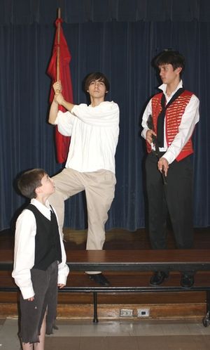 Andrew Purdy, Luke Doyle and Matty Dowd Photo